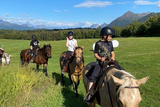 One and Half Hour Trail Ride at The Base of Chugach Mountains - Setting Off on Your Alaskan Horseback Adventure