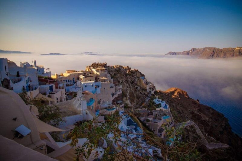 One-Day Escape to Enchanting Santorini - Scenic Drive to Profitis Elias Mountain