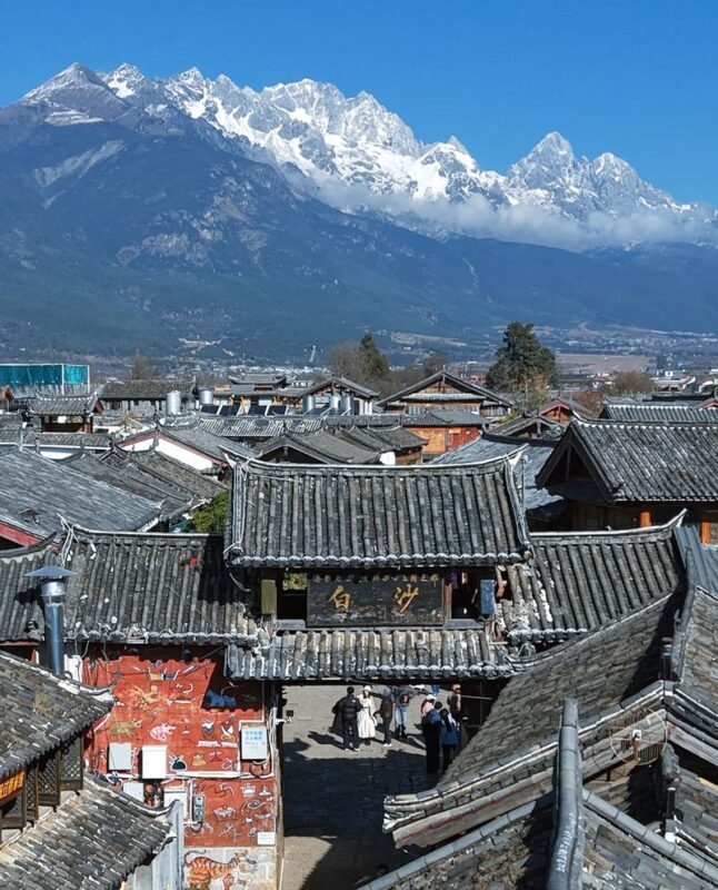 One-day private car tour of Jade Dragon Snow Mountain and Baisha Ancient Town in Lijiang, Yunnan - Baisha Ancient Town, the cultural counterpoint