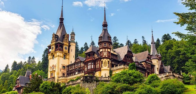 One Day Private Tour to Peles and Dracula Castles & Brasov City - Tour Highlights
