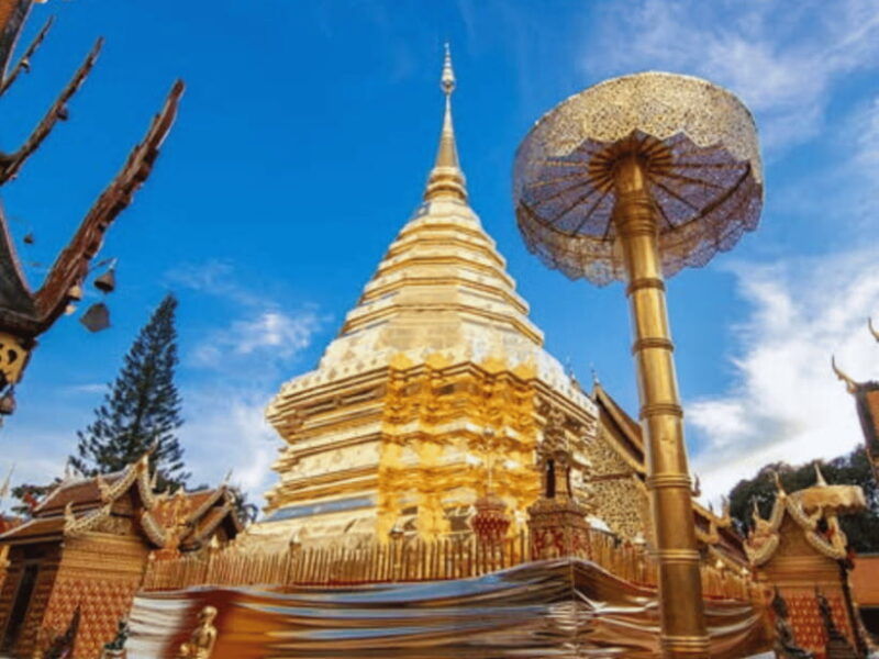One-Day Private Tour With Driver :Temples & Mae Sa Waterfall - Itinerary Highlights