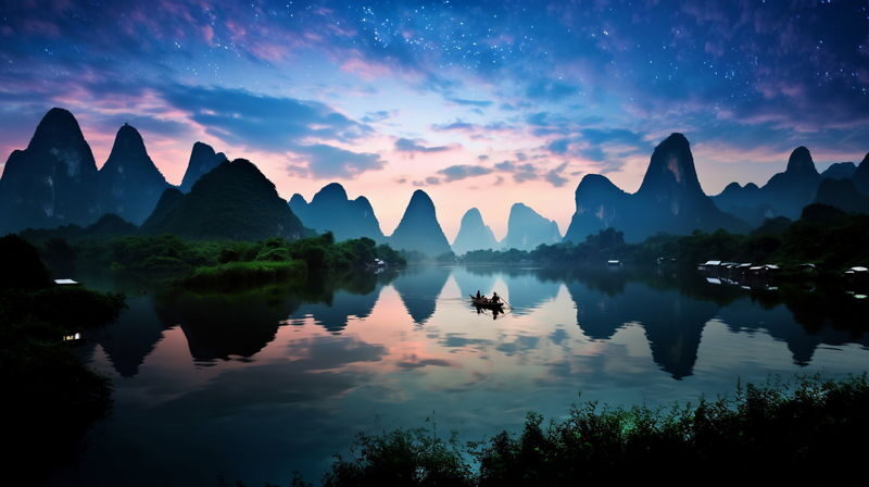 One-day tour from Guilin to Li River + Xingping Ancient Town - Two rivers, one long day from Guilin