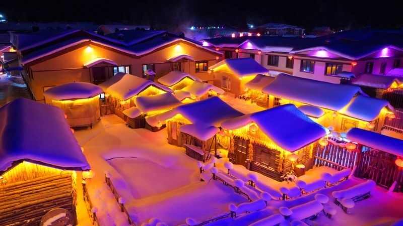 One-day tour of Snow Town - Yabuli Resort: a quick taste of snow play