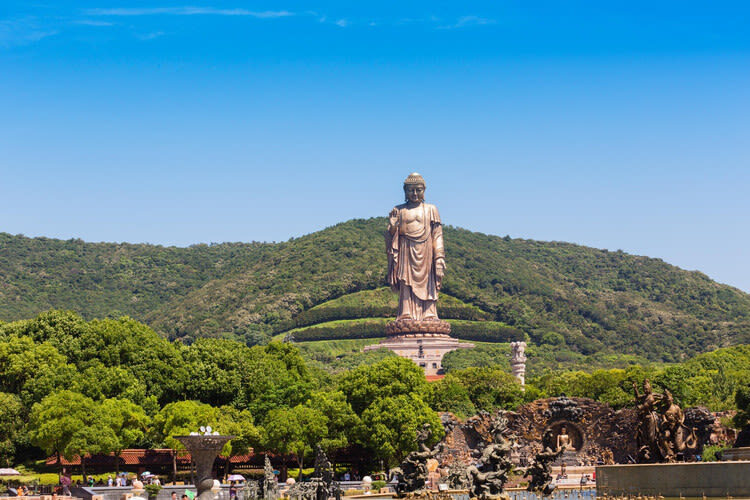 One-day tour of Wuxi Lingshan Grand Buddha +Yuantouzhu Scenic Area - The early start and a full day on the road