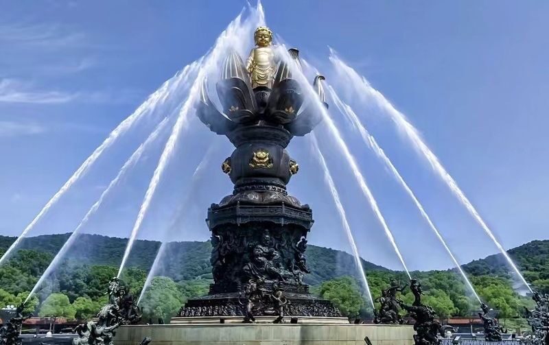 One-day tour of Wuxi Lingshan Grand Buddha +Yuantouzhu Scenic Area - Yuantouzhu and the Taihu Lake shoreline