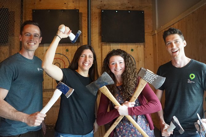 One Hour Axe Throwing Guided Experience in Whistler - Suitable for Various Occasions