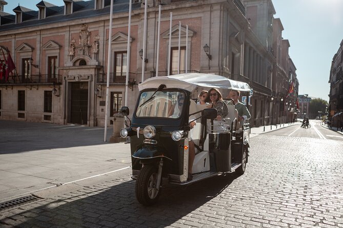 One-Hour Madrid Highlights Tour by Electric Tuk-Tuk - Inclusions and Meeting/Pickup
