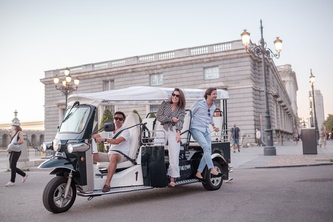 One-Hour Madrid Highlights Tour by Electric Tuk-Tuk - Pricing and Booking