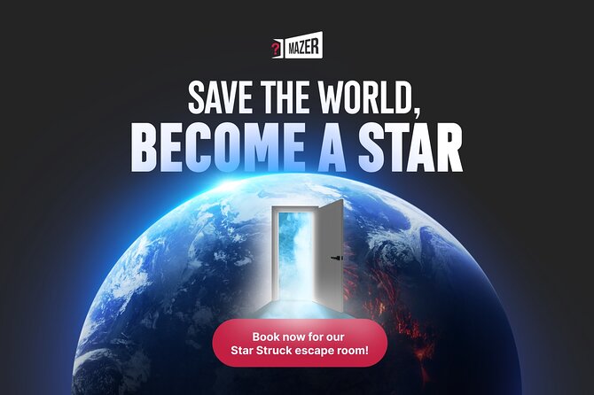 One-hour Private Star Struck Escape Room Gaming in London - Inclusions and Services