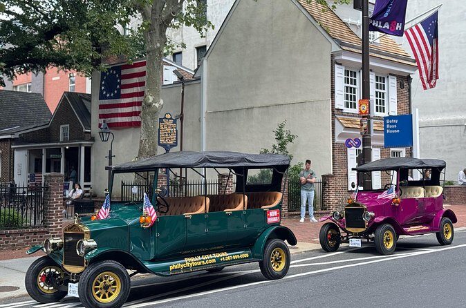 One Hour Tour Of Philadelphia Historical Sites In A Vintage Car - FAQs