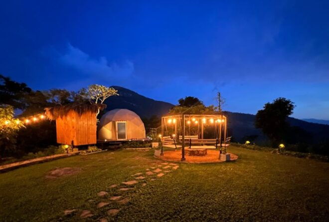 One Night Luxury Glamping in Kandy With Full Board - Enjoy Breathtaking Mountain Views