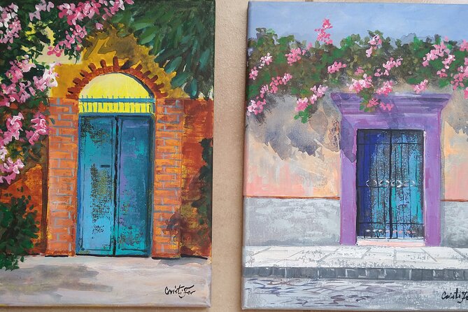 One Painting in One Day, Doors of Mexico Workshop Guanajuato - The Sum Up