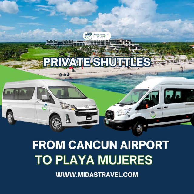One-Way or Round Trip Airport Transfer to Playa Mujeres - Benefits of One-Way Airport Transfer