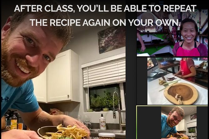 Online Thai and Akha Cooking Class - Inclusions and Meeting Details