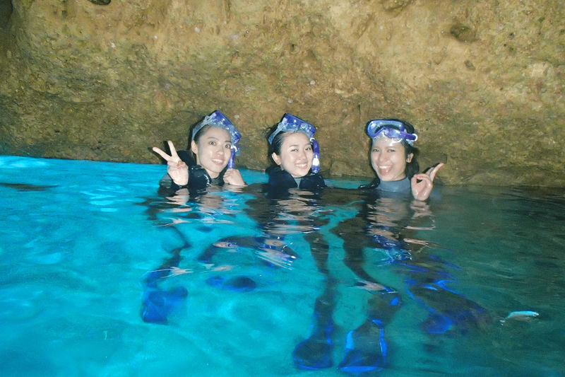 Onna Village Blue Cave Diving and Snorkeling Experience in Okinawa - What the snorkeling session feels like
