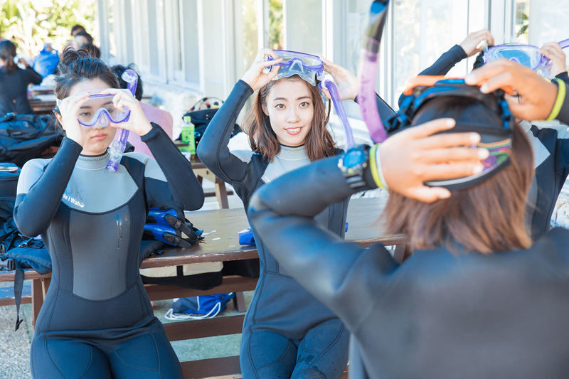 Onna Village Blue Cave Diving and Snorkeling Experience in Okinawa - Guides, safety, and the group atmosphere