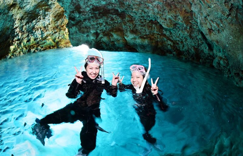 Onna Village Blue Cave Diving & Snorkeling (Boat Course) (Unlimited Photos & Videos, Free Parking & Shower) - What to know before you go