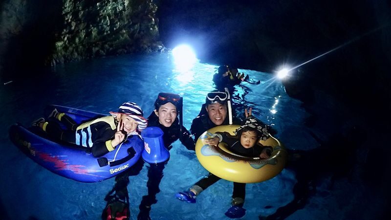 Onna Village Blue Cave Kids Snorkeling (Ages 1 and up OK) (Unlimited Photos & Videos, Free Parking & Shower) - Your own instructor, and no staircase to climb