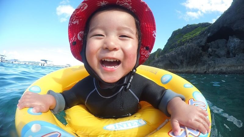 Onna Village Blue Cave Kids Snorkeling (Ages 1 and up OK) (Unlimited Photos & Videos, Free Parking & Shower) - Photos you can enjoy without carrying a camera