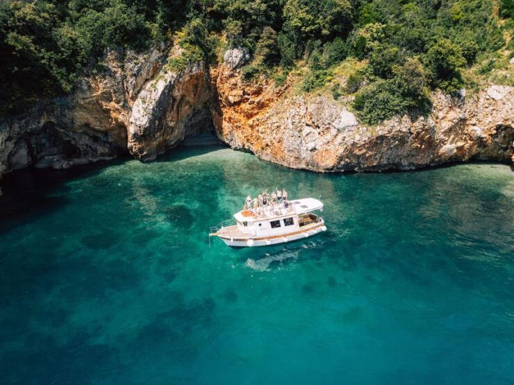 Opatija: Private Cres Island Boat Tour - Onboard Experience