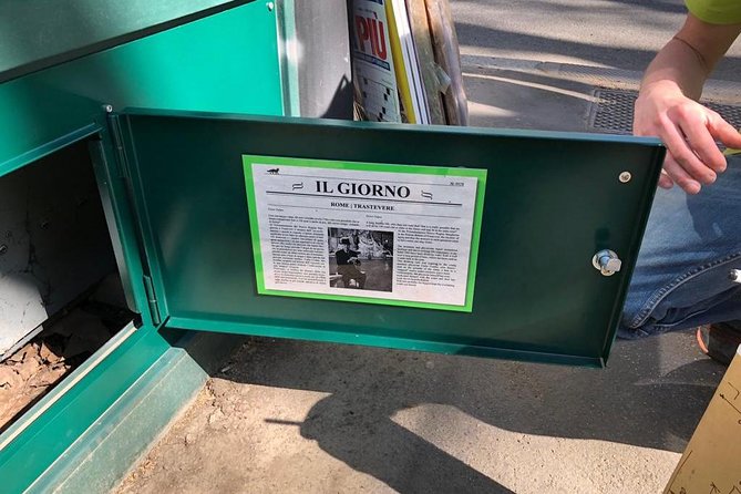 Open Air Escape Game - TRASTEVERE REVOLUTION - Booking Details