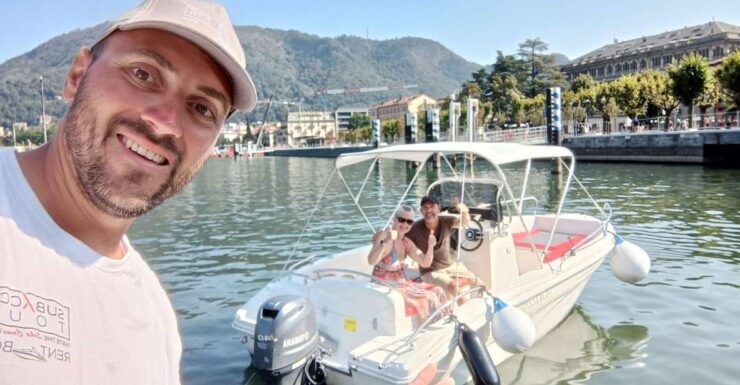 “OPEN Rent Boat” FOUR HOURS - 4h - Lake Como - Boat Rental Details