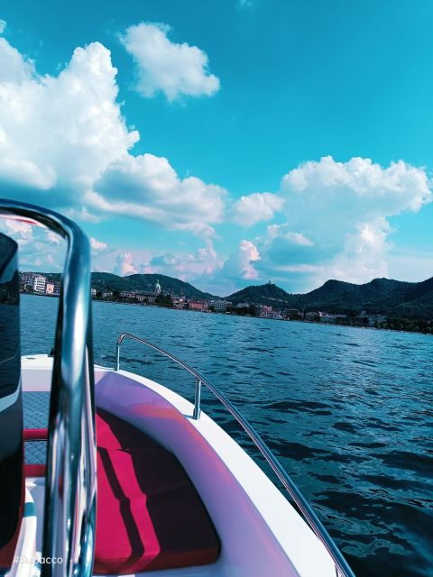 “OPEN Rent Boat” FOUR HOURS - 4h - Lake Como - Activity Description