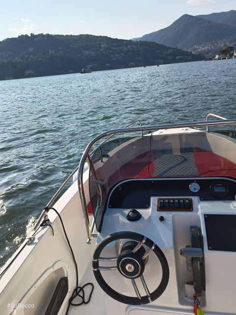 “OPEN Rent Boat” FOUR HOURS - 4h - Lake Como - Booking Information