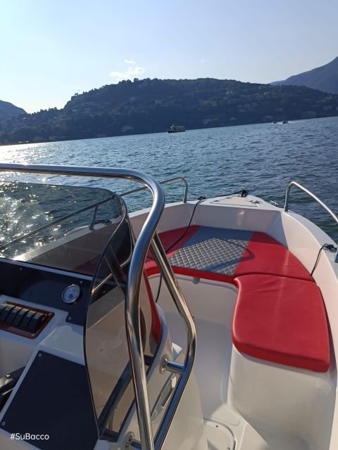 “OPEN Rent Boat” FOUR HOURS - 4h - Lake Como - Important Information