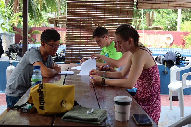 Open Water Course in Koh Samui - Training Schedule