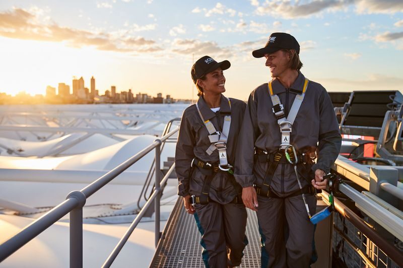 Optus Stadium HALO Rooftop Tour in Perth - The roof is the main event