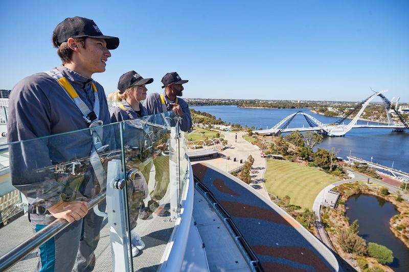 Optus Stadium HALO Rooftop Tour in Perth - Photos, phones and the take-home items