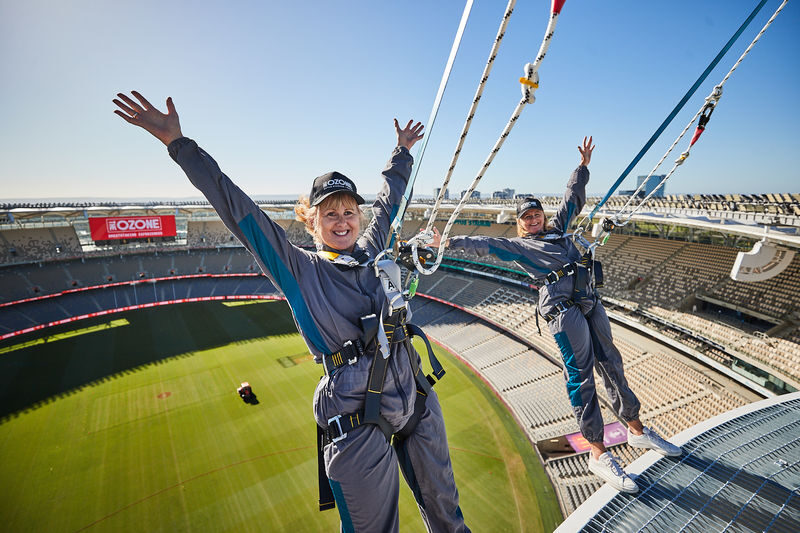 Optus Stadium Vertigo Experience in Perth - A rooftop challenge, not just a stadium tour