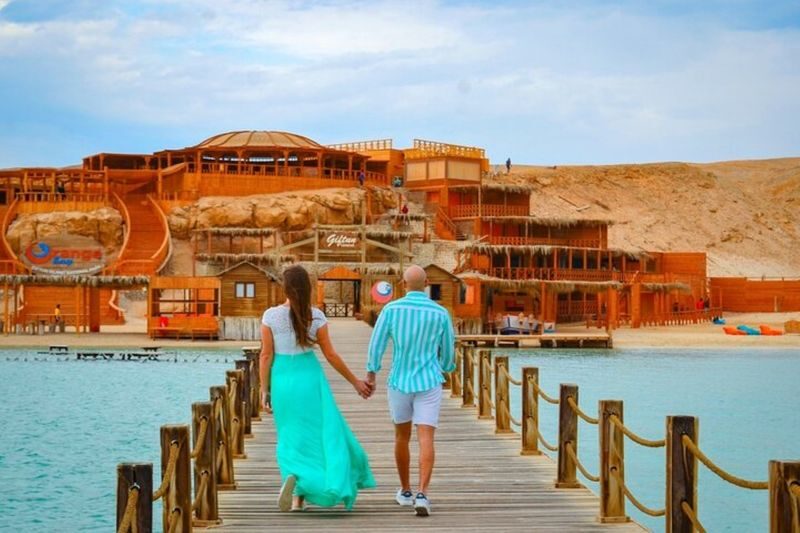 Orange Bay Island Snorkeling Trip With Lunch & Transfer - Hurghada - From Hurghada hotel pickup to the Red Sea