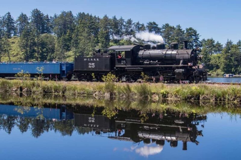 Oregon Coast: Scenic Railroad Excursion Along Coastline - An Authentic Scenic Journey Along the Oregon Coast