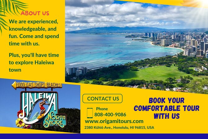 Origamitours North Shore & Circle Island Tour (Private) - Location and Meeting Point