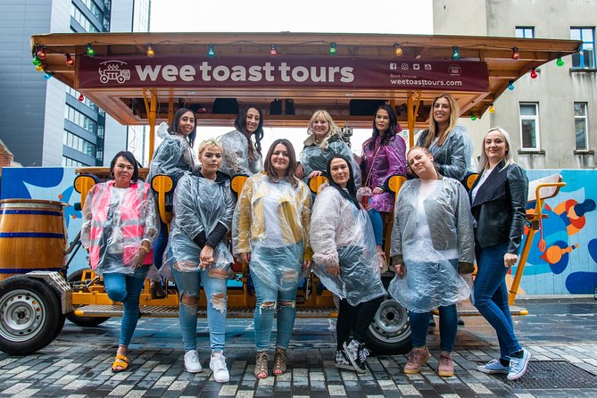 Original Belfast Group Party Bike - Wee Toast Tours - Tour Overview