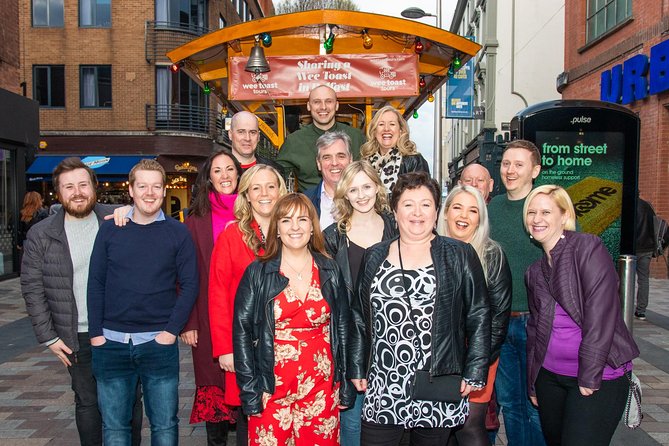 Original Belfast Group Party Bike - Wee Toast Tours - Tour Highlights