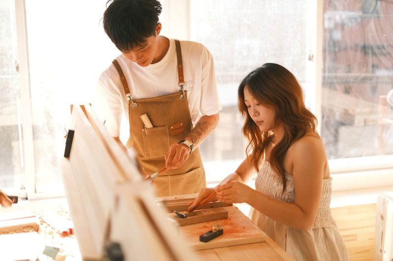 Original Japanese Chopstick Making Experience in Kyoto Gion (CHOPSTICKS LAB MISAKI) - Shaping and polishing your own pair