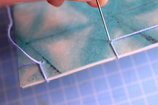 Original Japanese Stab Binding Notebook Private Workshop in Ueno - Cancellation Policy Details