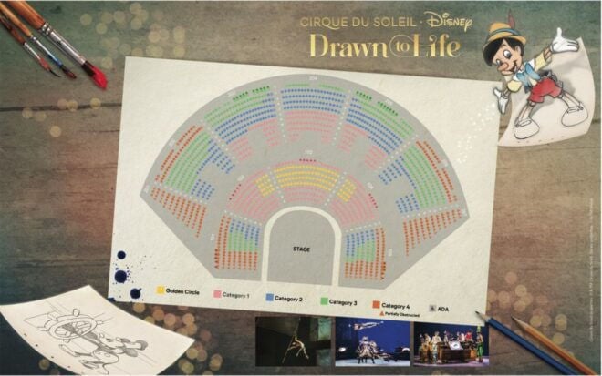 Orlando: 'Drawn to Life' Cirque Du Soleil Entry Pass - Inclusions