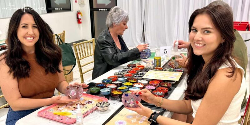 Orlando: Mosaic Lamp Making Workshop - Introduction and Initial Impressions