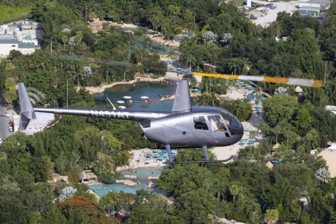Orlando: Narrated Helicopter Flight Over Theme Parks - Full Description