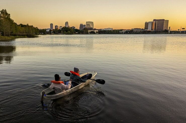 Orlando: Sunset Clear Kayak or Paddleboard in Paradise Tour - Booking Details