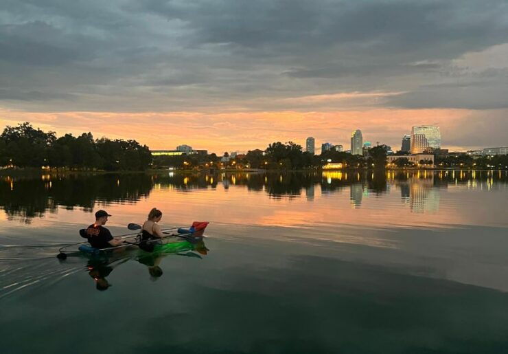 Orlando: Sunset Clear Kayak or Paddleboard in Paradise Tour - Experience Highlights