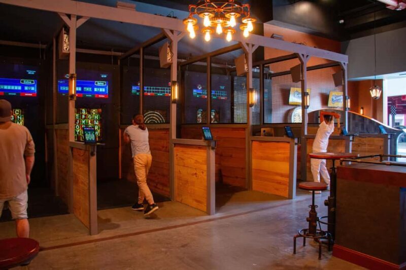 Orlando: The Brass Axe - Axe Throwing & Digital Darts - What’s Not Included?
