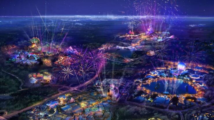 Orlando: Theme Parks at Night Helicopter Flight - Experience