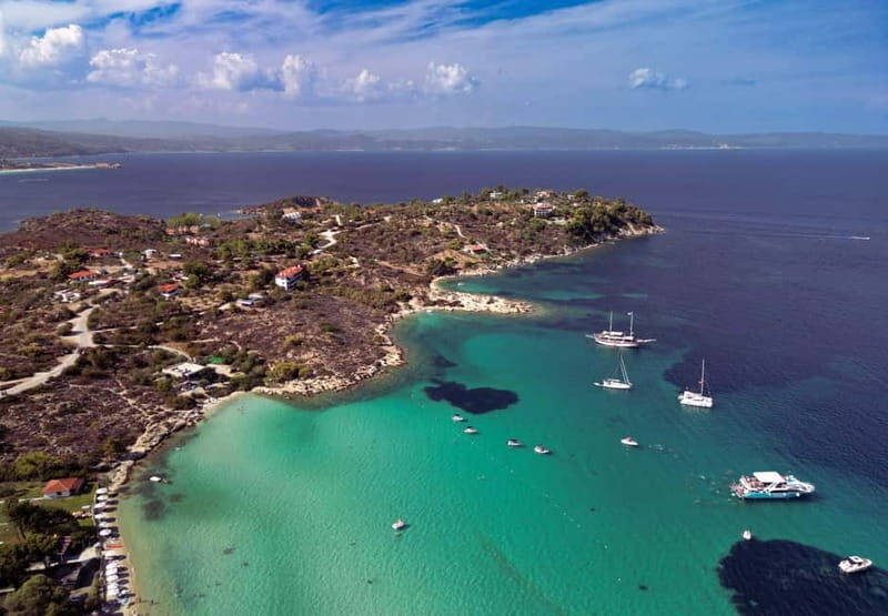 Ormos Panagias: Blue Lagoon Cruise to Ammouliani Island - The Itinerary in Detail