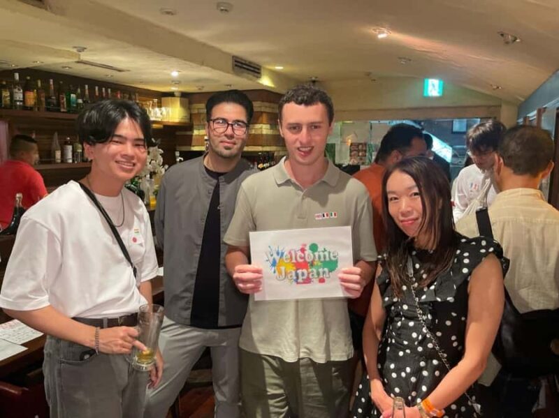 Osaka: 20s 30s International Social Meet Locals & Travelers - Food & Drink Experience  