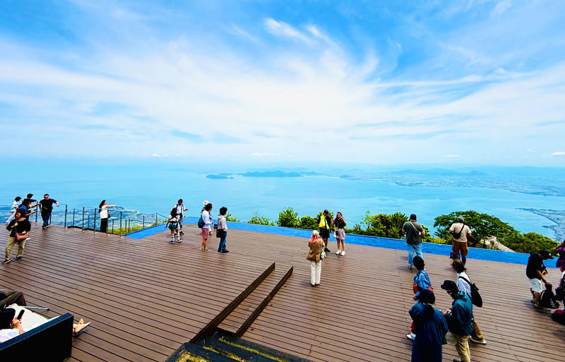 Osaka and Kyoto Biwako and La Collina Full-Day Guided Tour - Shirahige Shrine brings the lake close